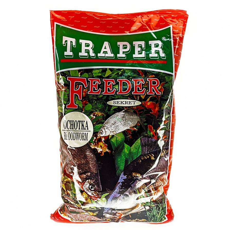 Прикормка Traper Secret Series 1кг Feeder Bloodworm